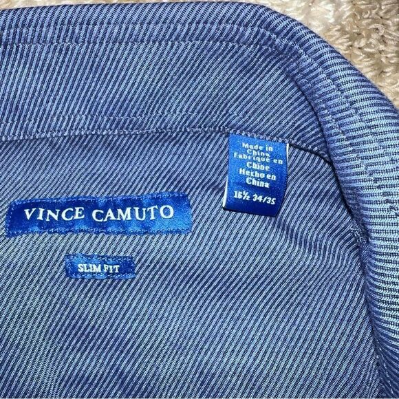 Vince camuto dress shirt 16.5 34/35 - Picture 3 of 6